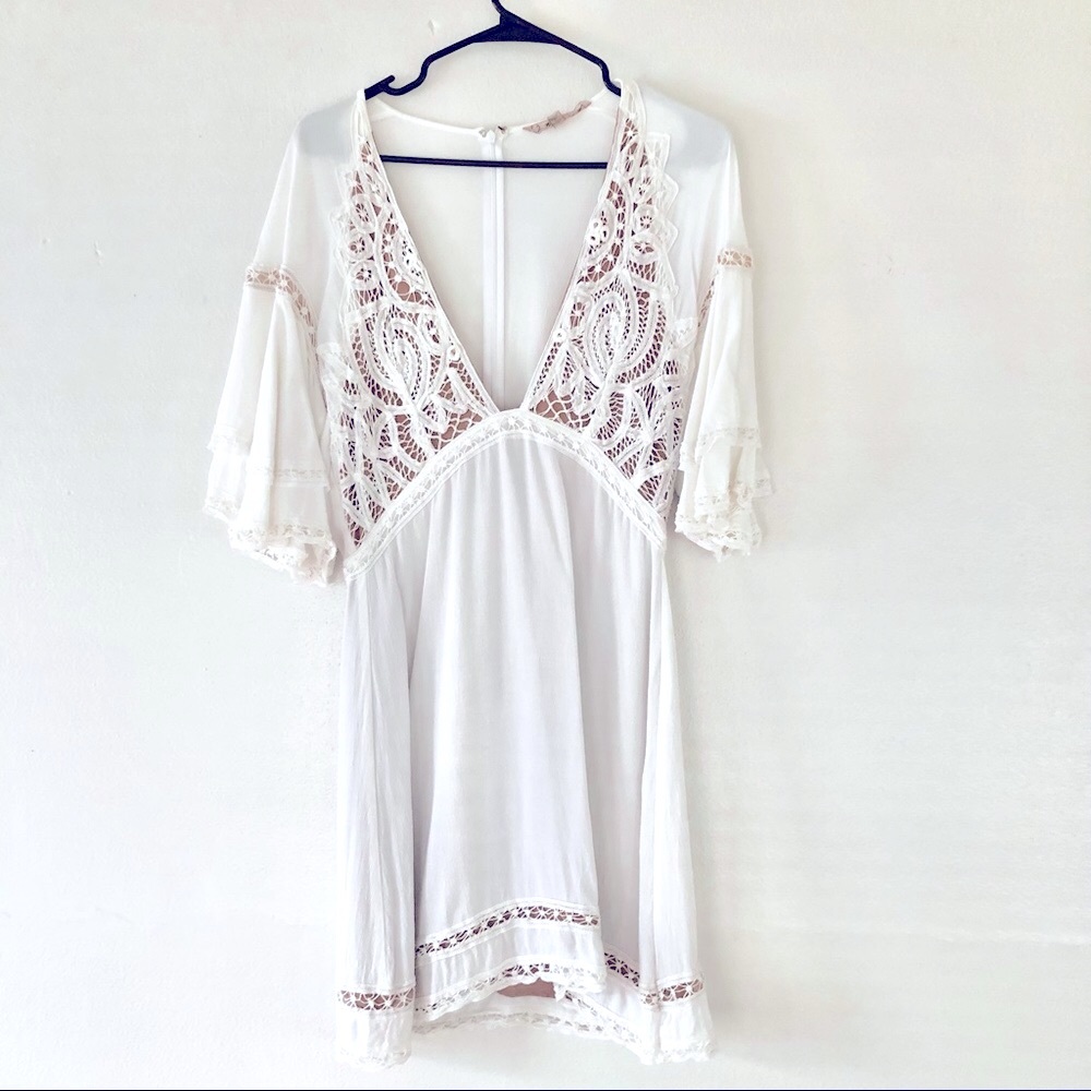 For Love & Lemons Carmine Mini Dress - Picture 2 of 5